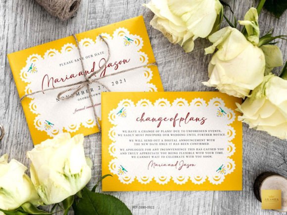 Download Mexican Theme Save the Date Card - Premium Resources