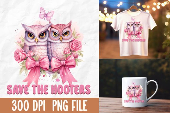 Download Save the Hooters Breast Cancer Owl - Premium Resources