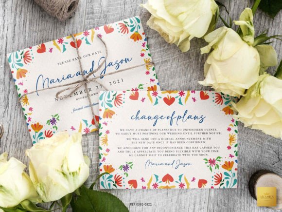 Download Mexican Theme Save the Date Card - Premium Resources