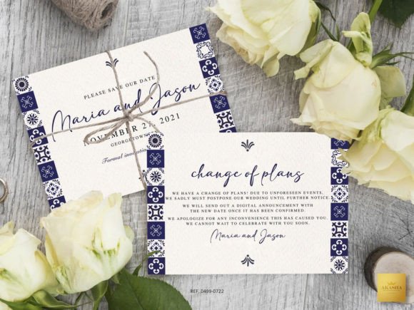 Download Mexican Theme Save the Date Card - Premium Resources